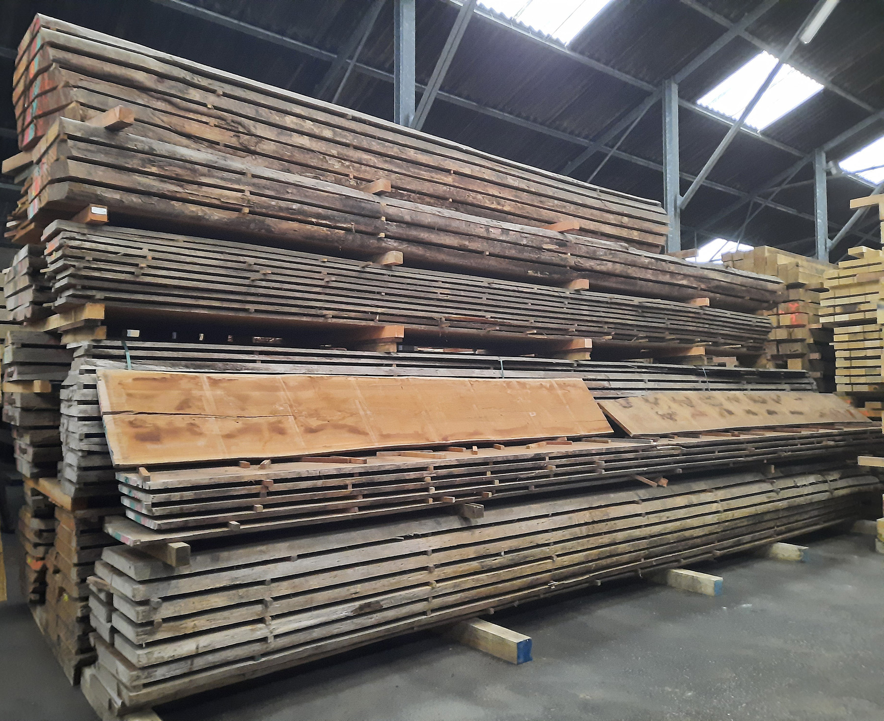 Foto - Teak stammen